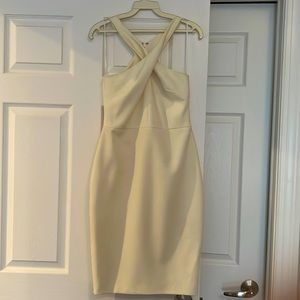 Likely white dress. Worn once